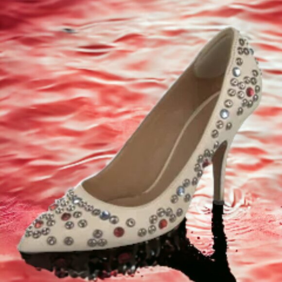 Isabel Marat Studded Leather Pumps - Picture 1 of 4